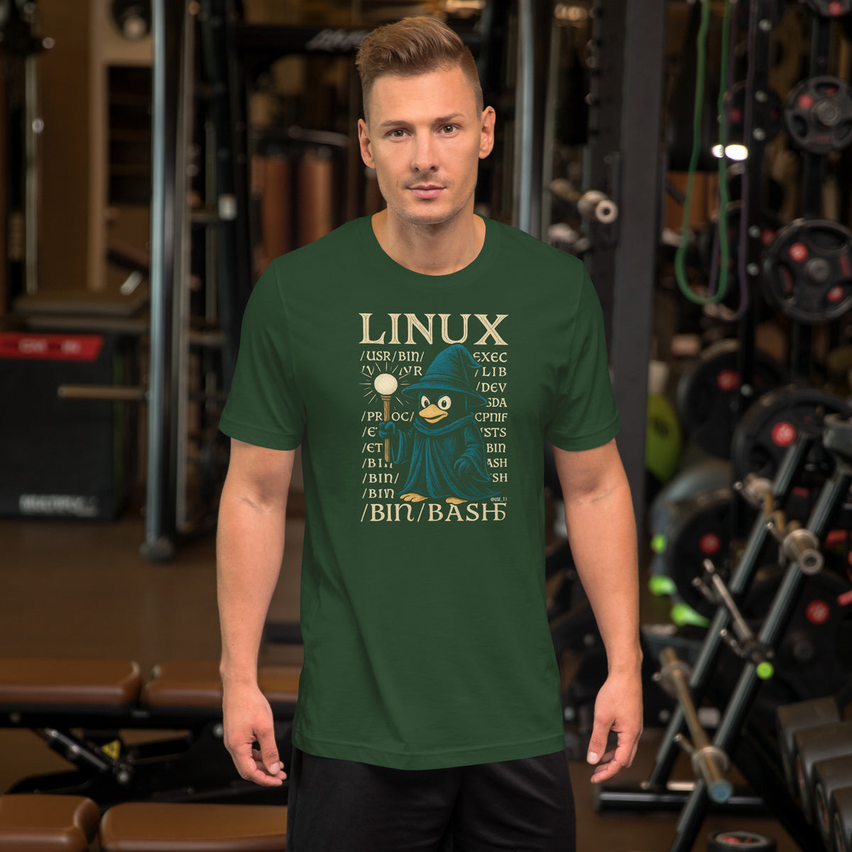 Linux Wizard - /bin/bash Edition - Unisex t-shirt