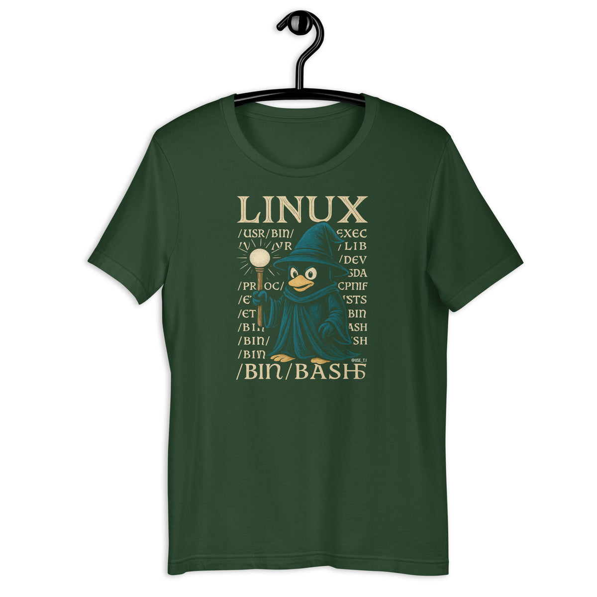 Linux Wizard - /bin/bash Edition - Unisex t-shirt