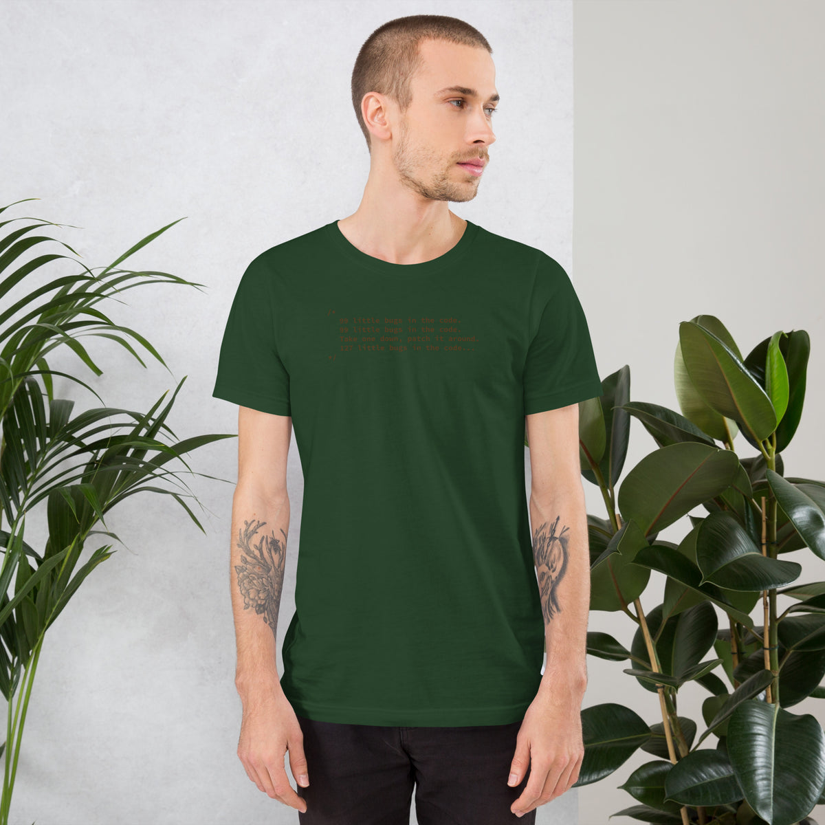 99 Little Bugs in the Code - Unisex t-shirt