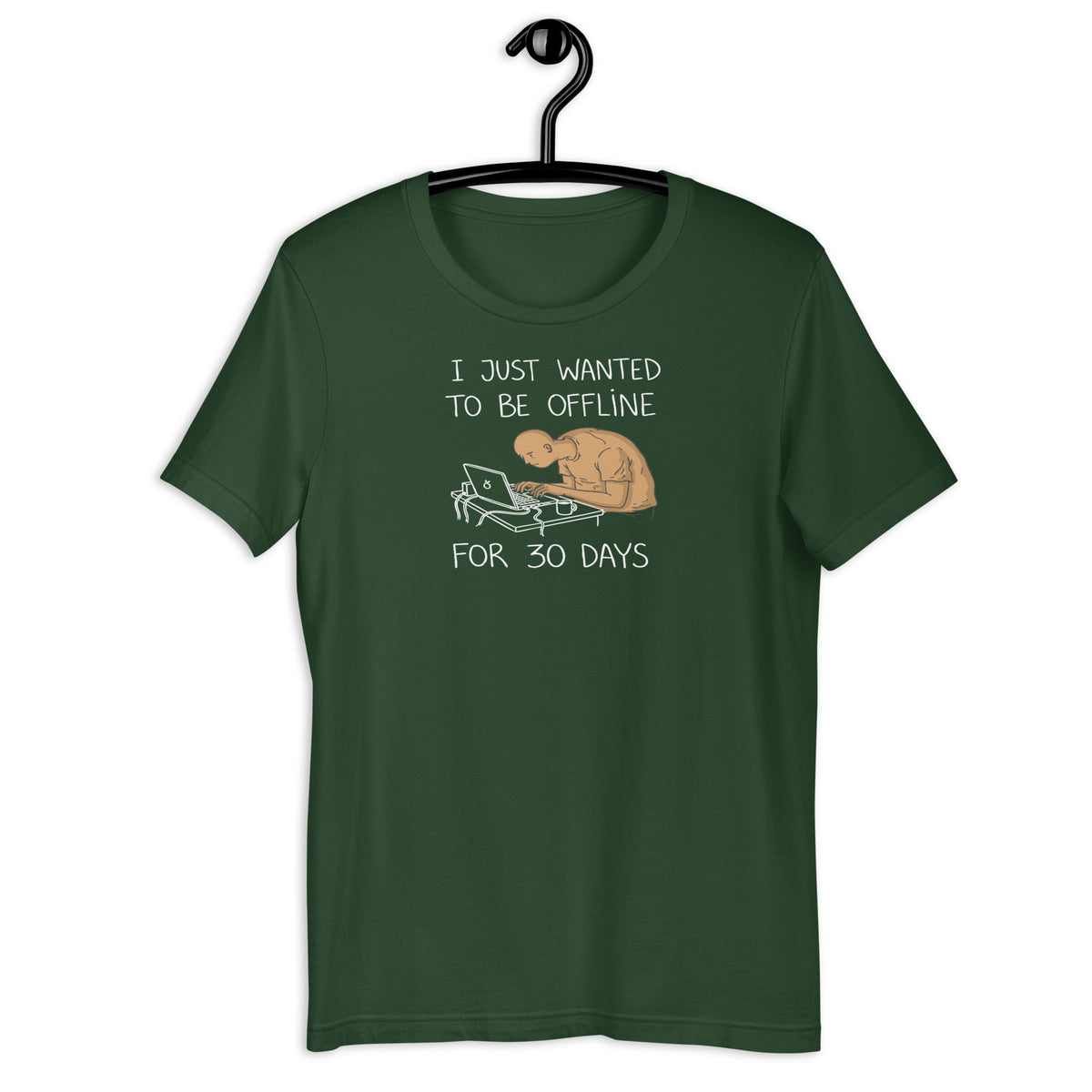 Offline for 30 Days Tee - Unisex t-shirt