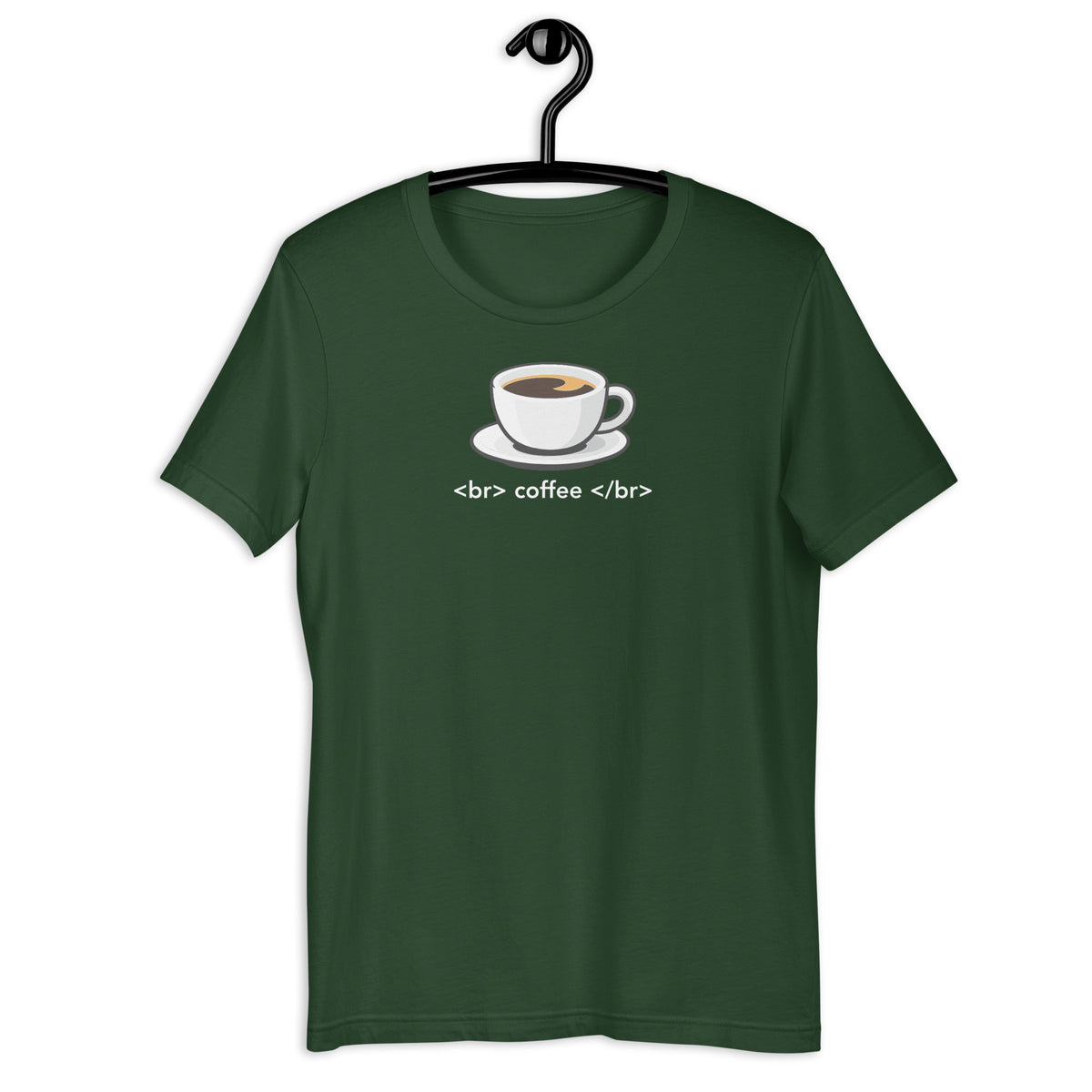 <br> coffee </br> - Unisex t-shirt