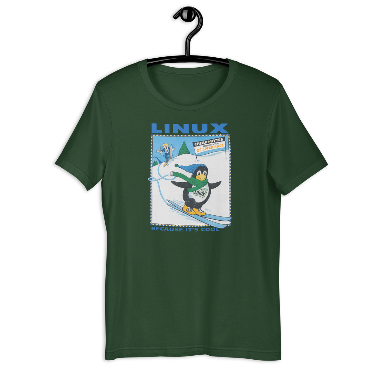 Linux Speed Race - Unisex t-shirt