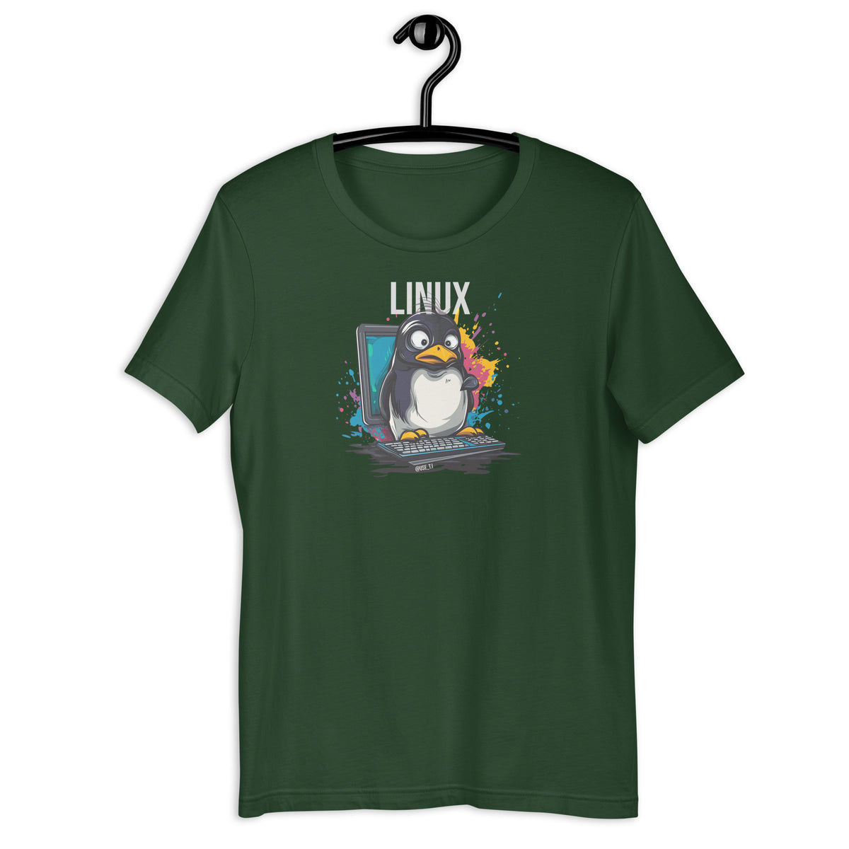Linux - The Modern Penguin - Unisex t-shirt