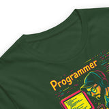 Programmer with Vibrant Colors - Unisex t-shirt