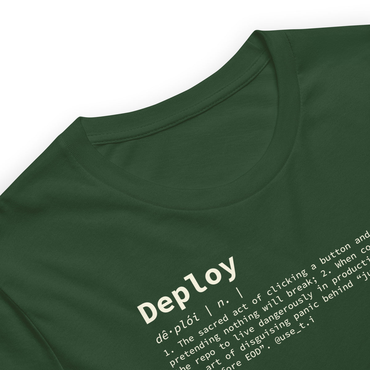 Deploy Definition - Unisex t-shirt