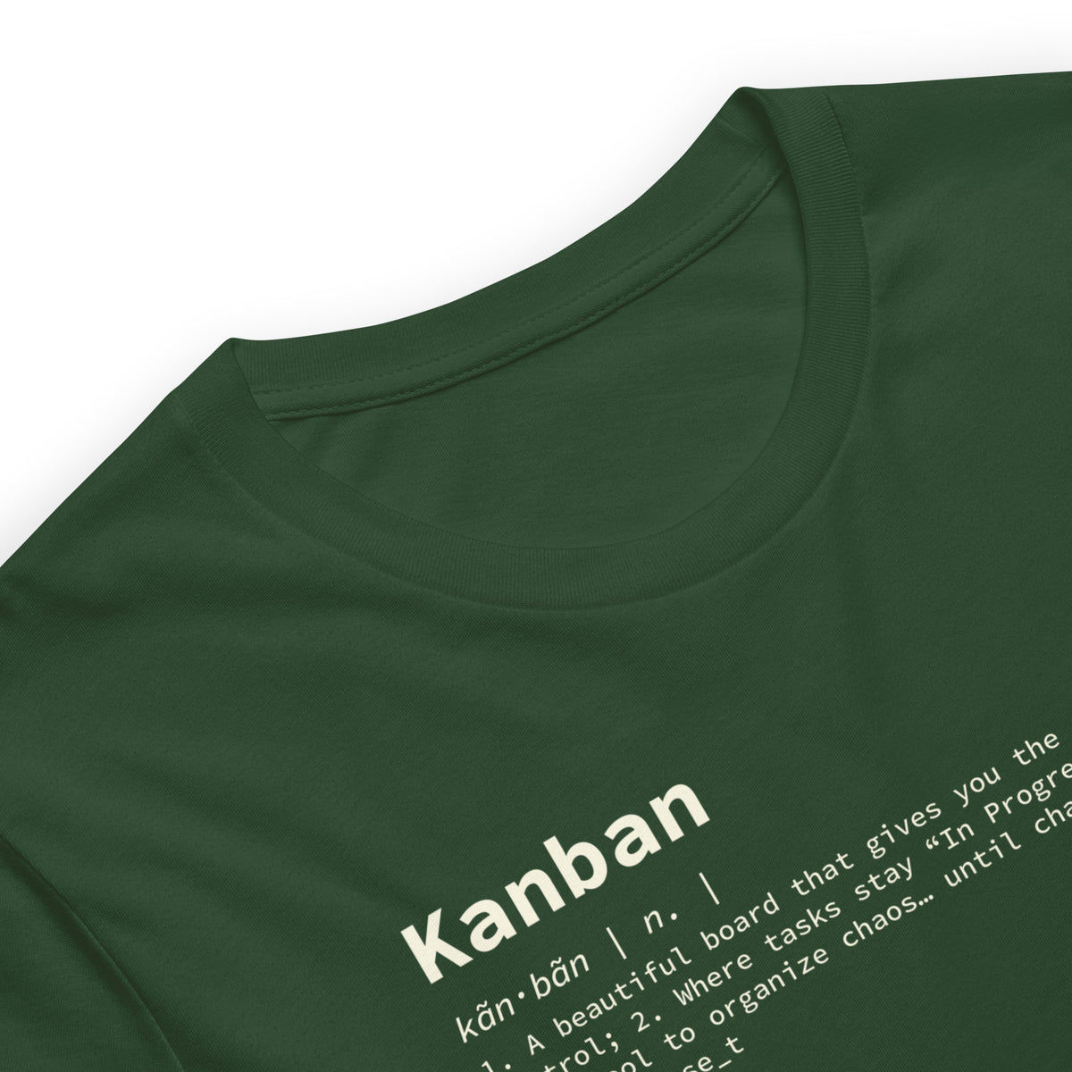 Kanban Definition - Unisex t-shirt