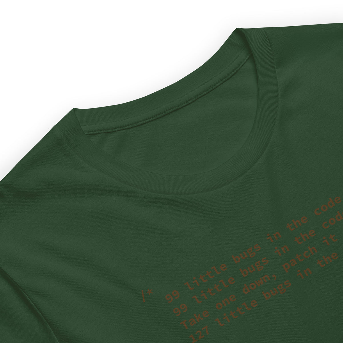 99 Little Bugs in the Code - Unisex t-shirt