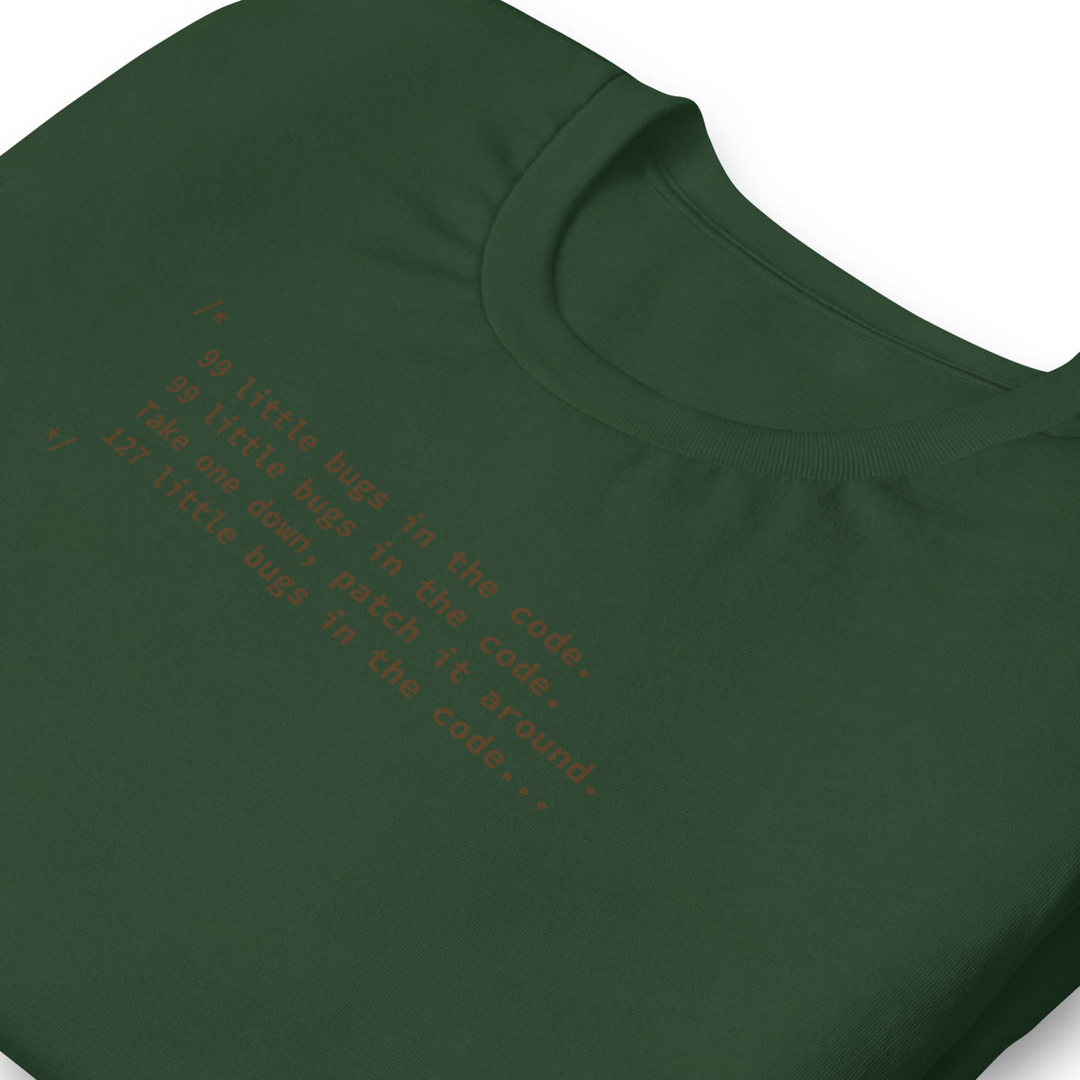 99 Little Bugs in the Code - Unisex t-shirt