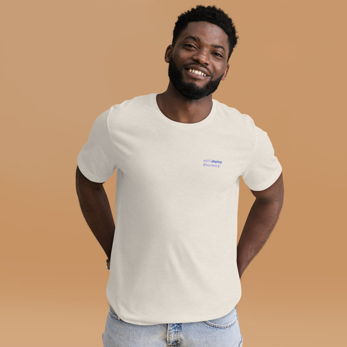 self.deploy(fearless) - Unisex t-shirt