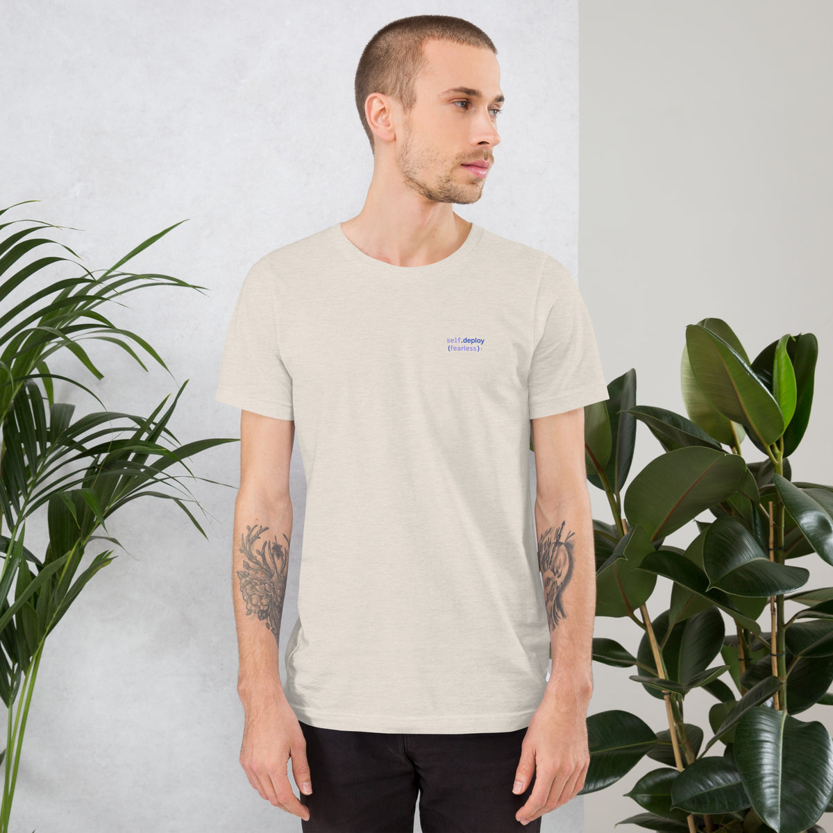 self.deploy(fearless) - Unisex t-shirt
