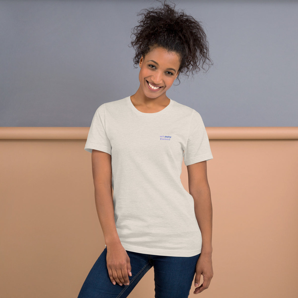 self.deploy(fearless) - Unisex t-shirt