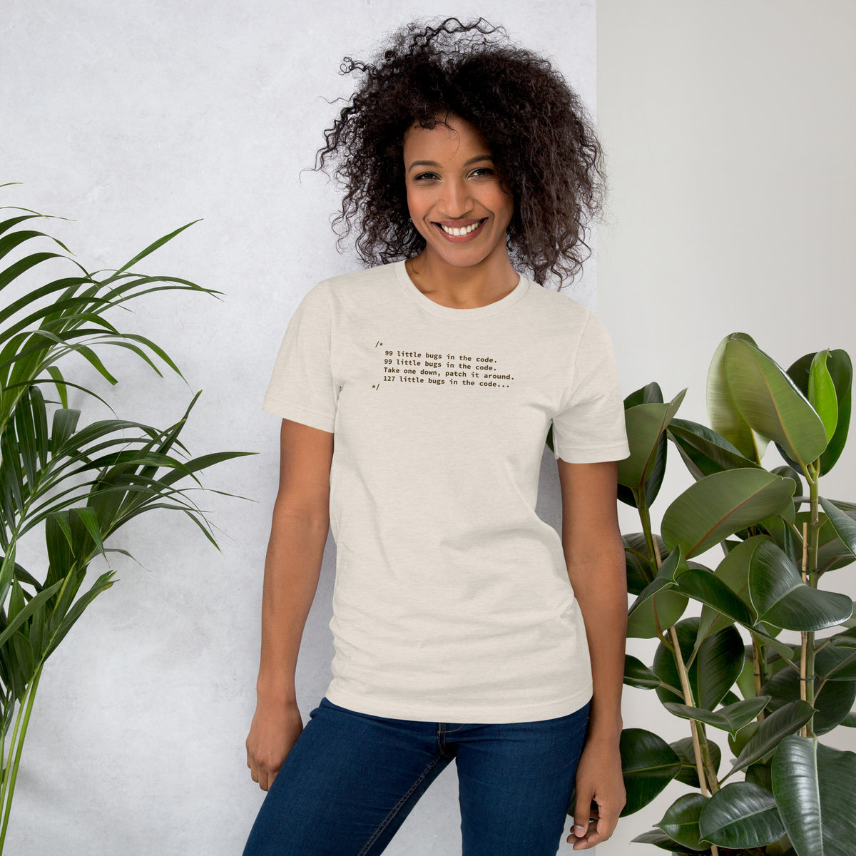 99 Little Bugs in the Code - Unisex t-shirt