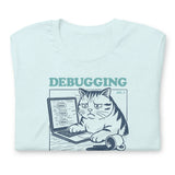 Debugging Forever - Cat Edition - Unisex t-shirt