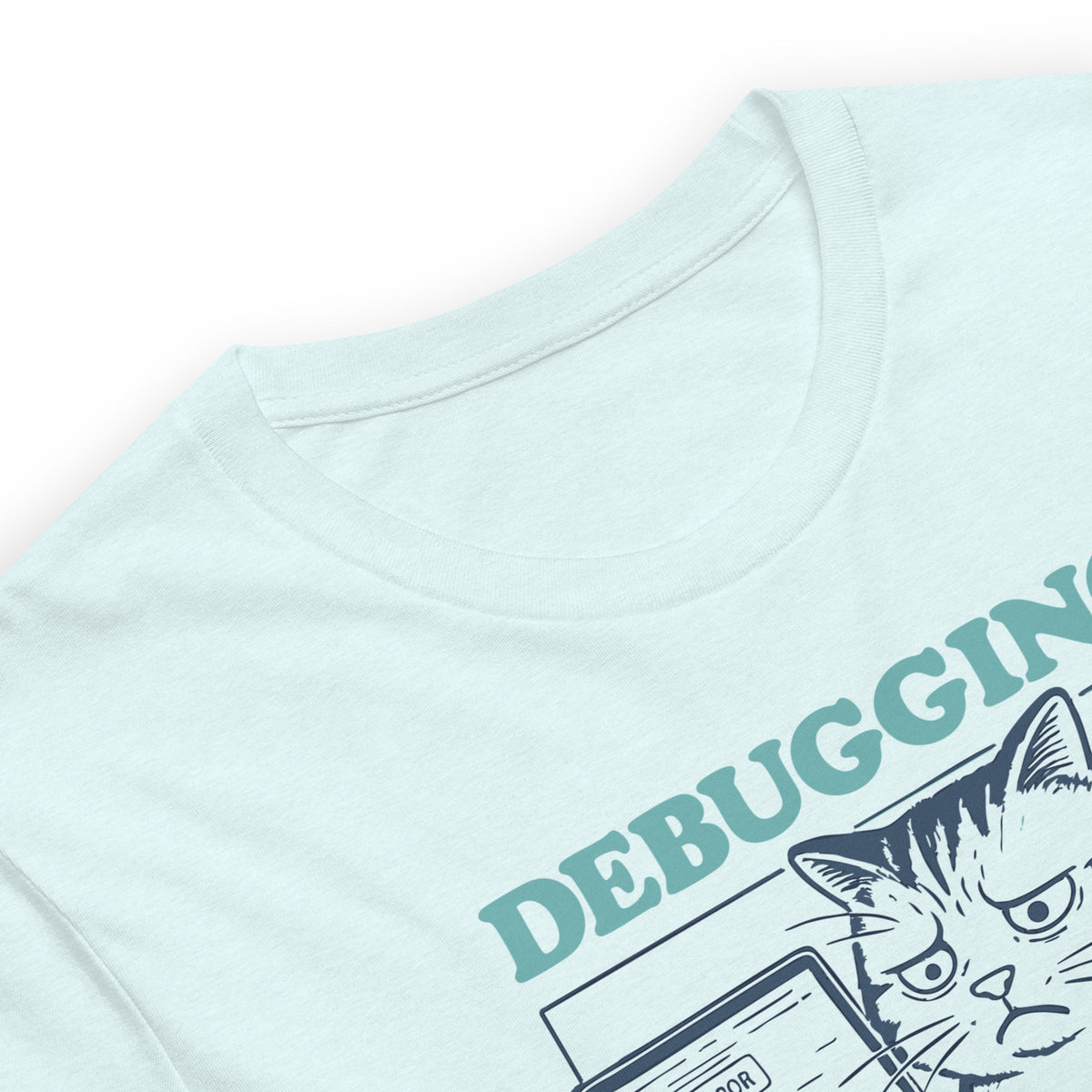 Debugging Forever - Cat Edition - Unisex t-shirt