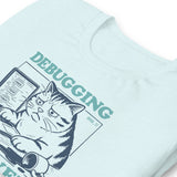 Debugging Forever - Cat Edition - Unisex t-shirt