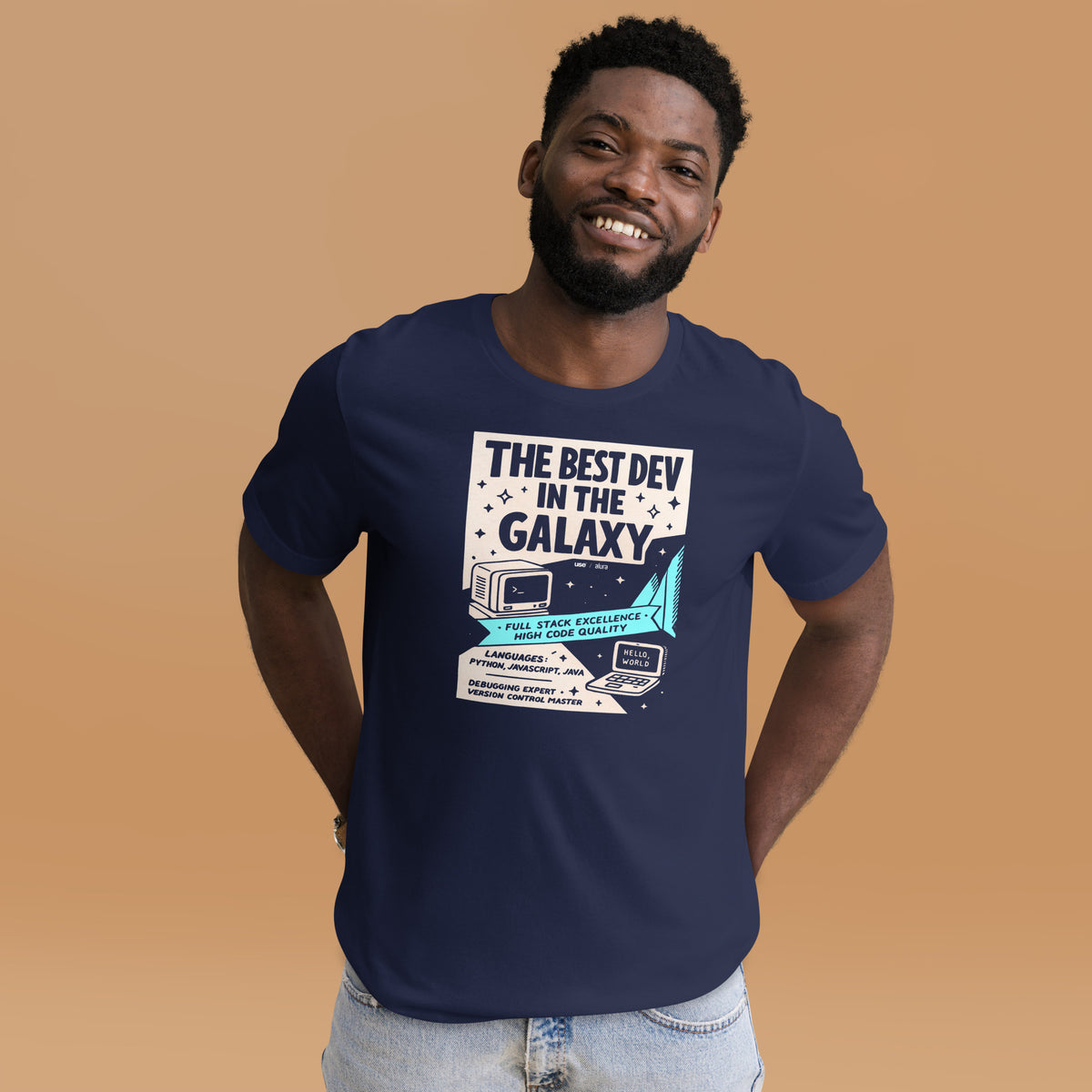 The Best Dev in the Galaxy - Unisex t-shirt