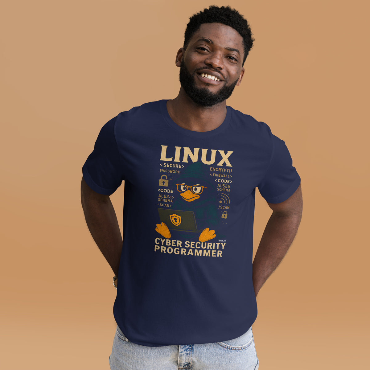 Linux Cyber Security Programmer - Unisex t-shirt