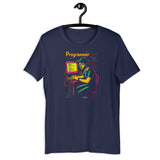 Programmer with Vibrant Colors - Unisex t-shirt