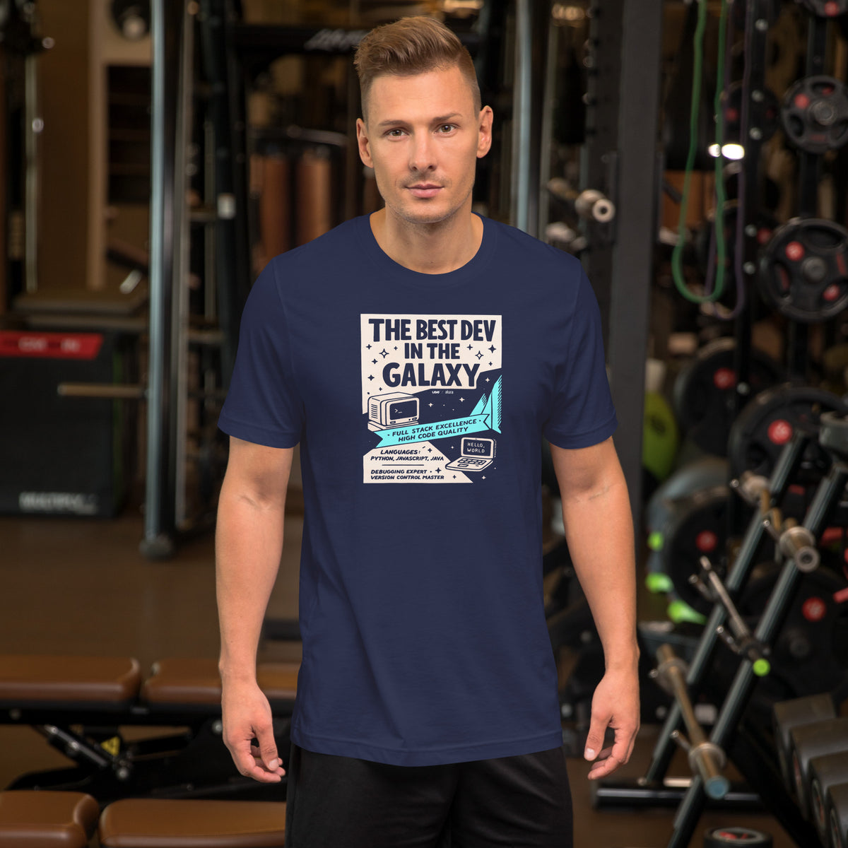 The Best Dev in the Galaxy - Unisex t-shirt