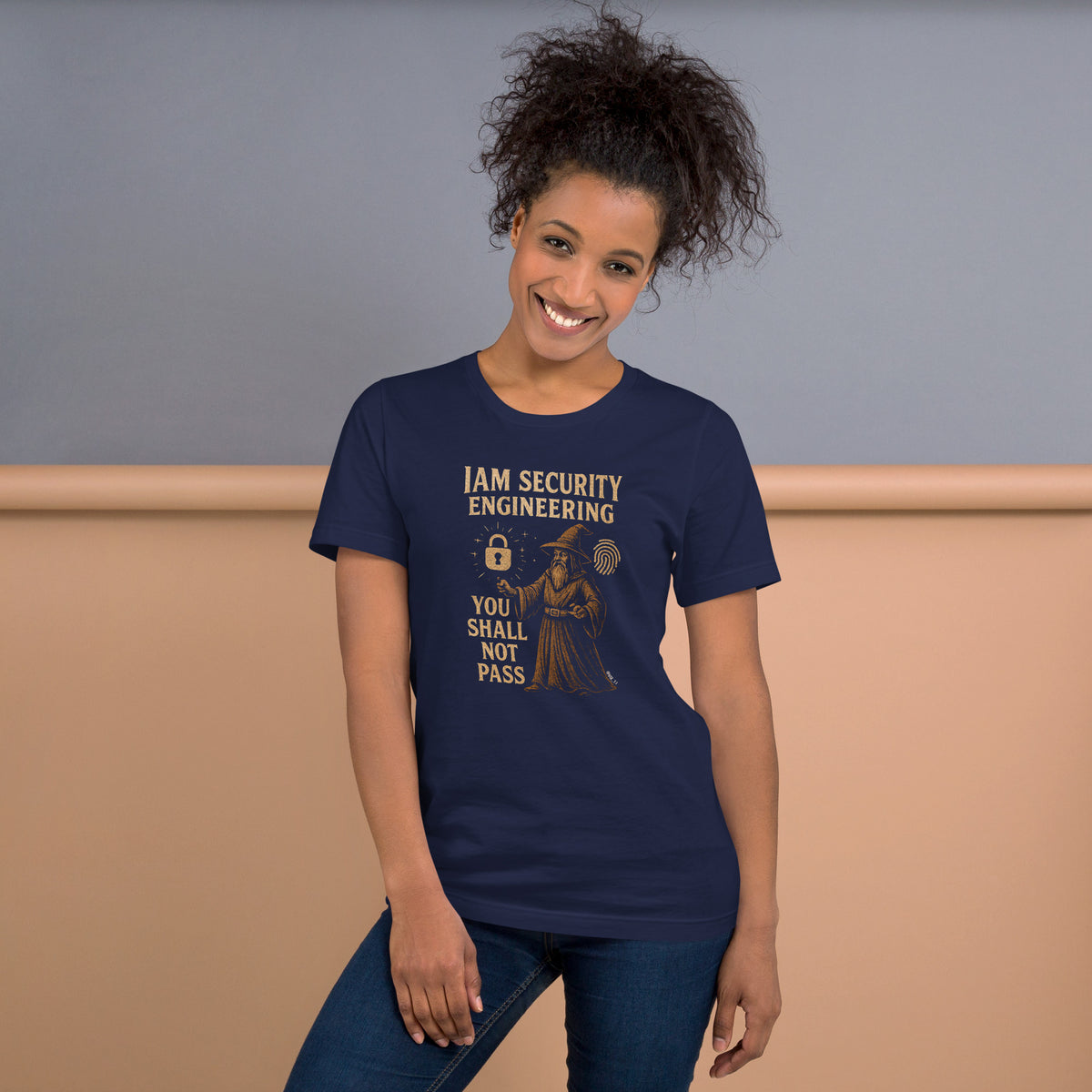 IAM Security Engineering - You Shall Not Pass - Unisex t-shirt