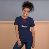 Linux Debian Classic Logo - Unisex t-shirt
