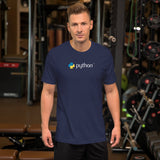 Python Logo - Code with Elegance - Unisex t-shirt