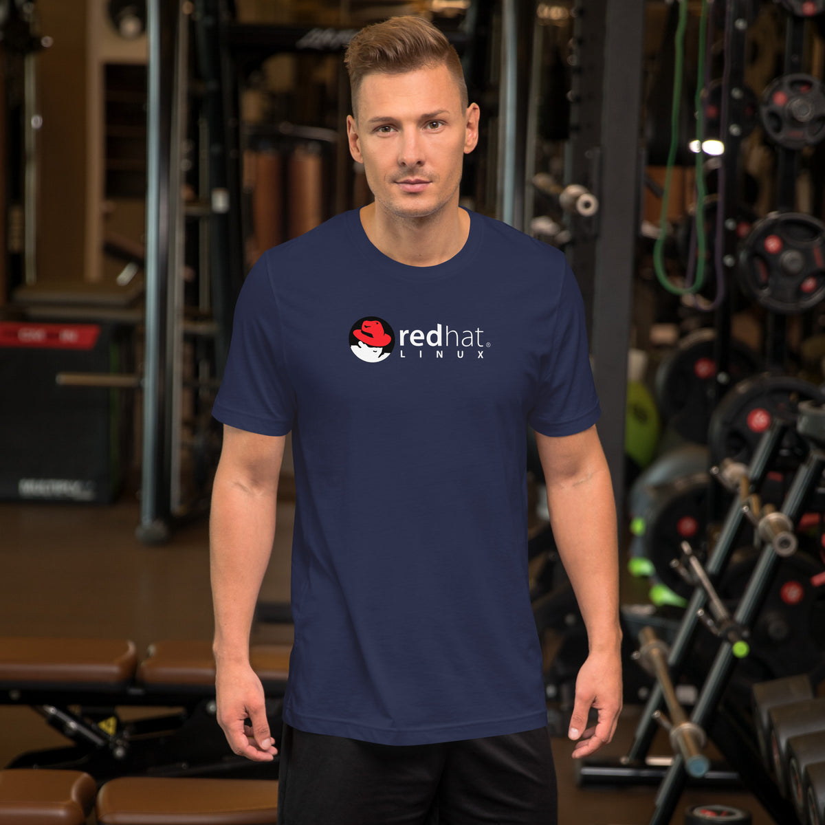 Linux Red Hat Classic Logo - Unisex t-shirt