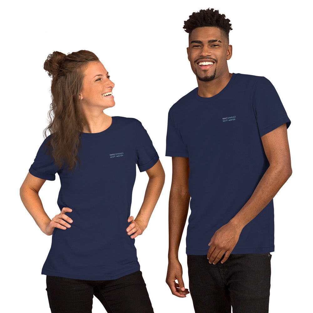npm install self-worth - Unisex t-shirt