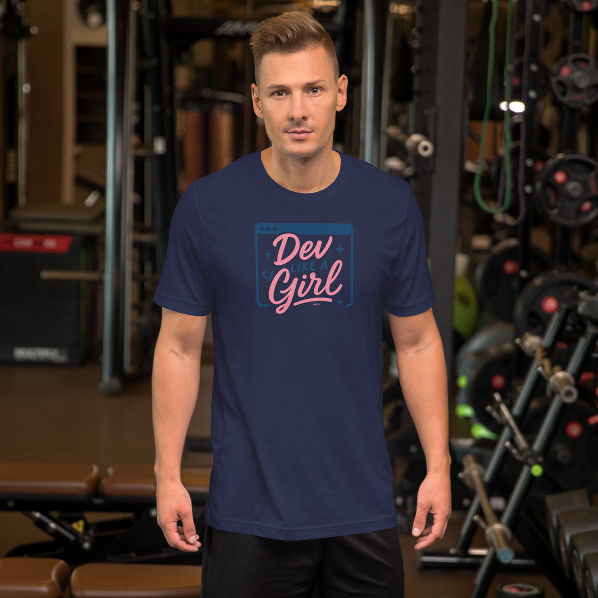 Dev Like a Girl - Unisex t-shirt
