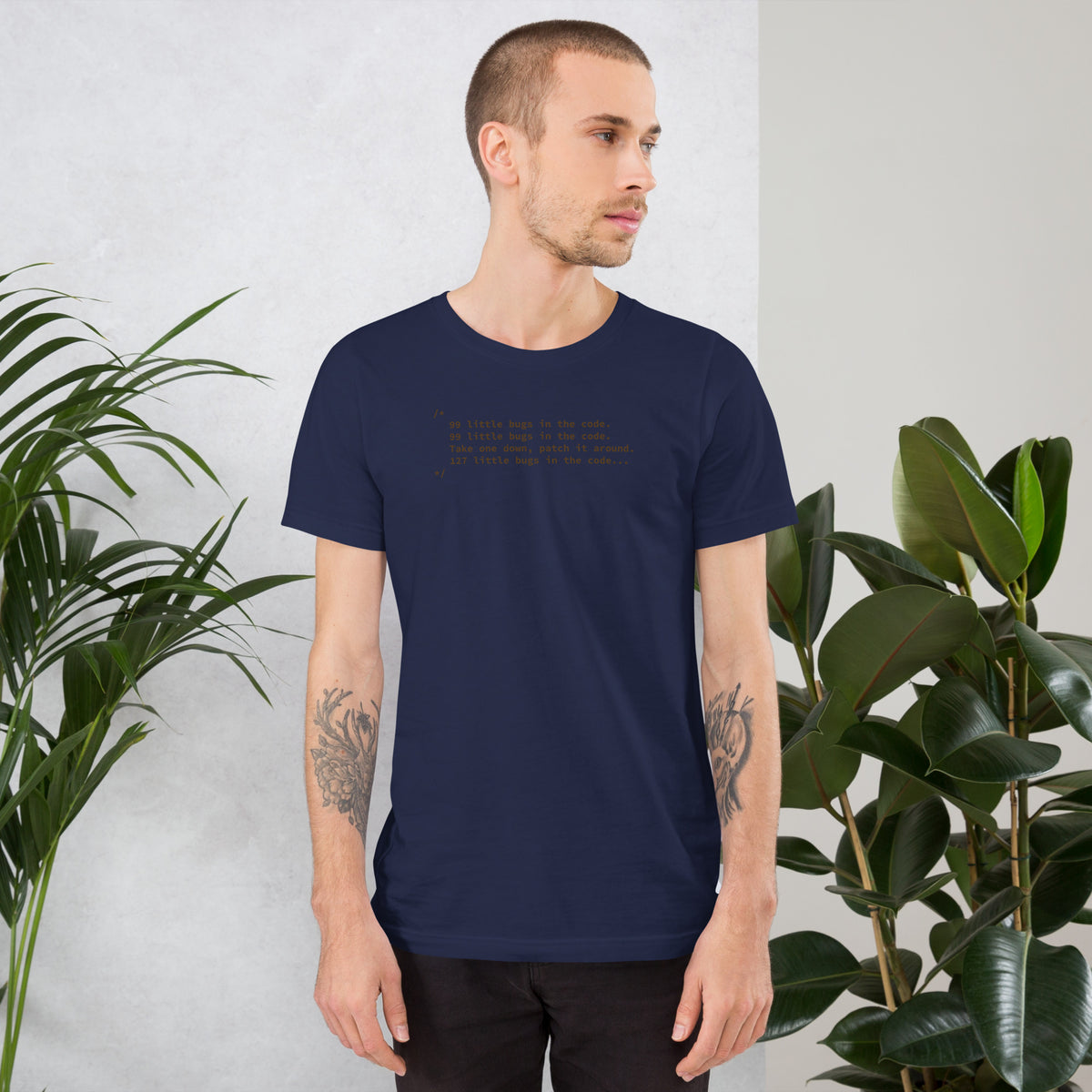 99 Little Bugs in the Code - Unisex t-shirt