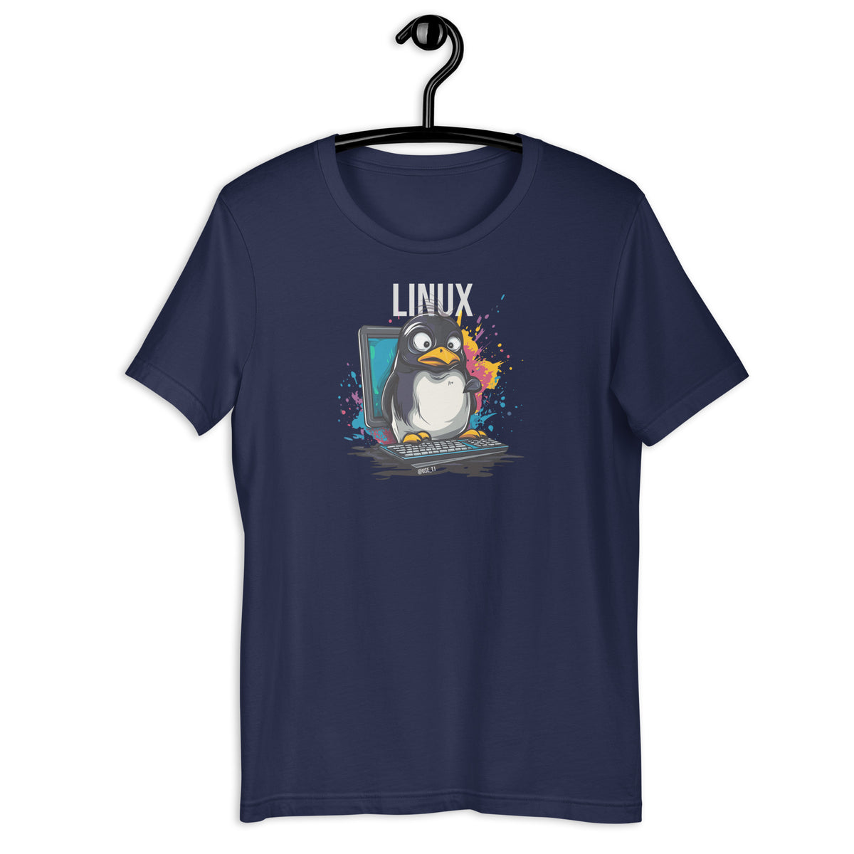 Linux - The Modern Penguin - Unisex t-shirt