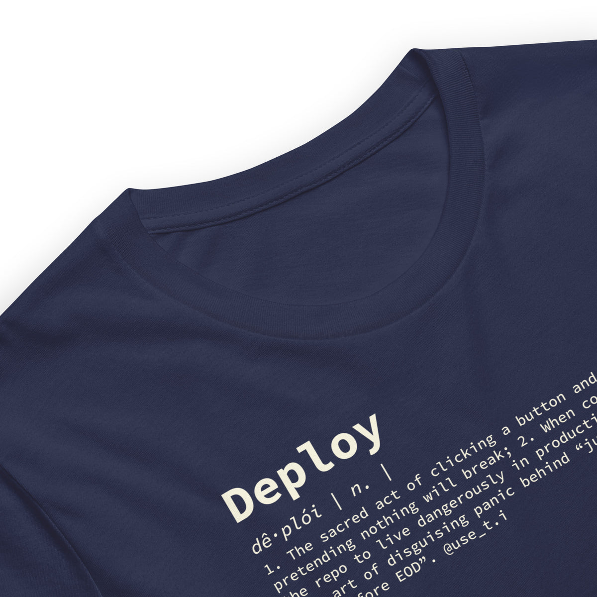Deploy Definition - Unisex t-shirt