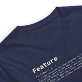 Feature Definition - Unisex t-shirt