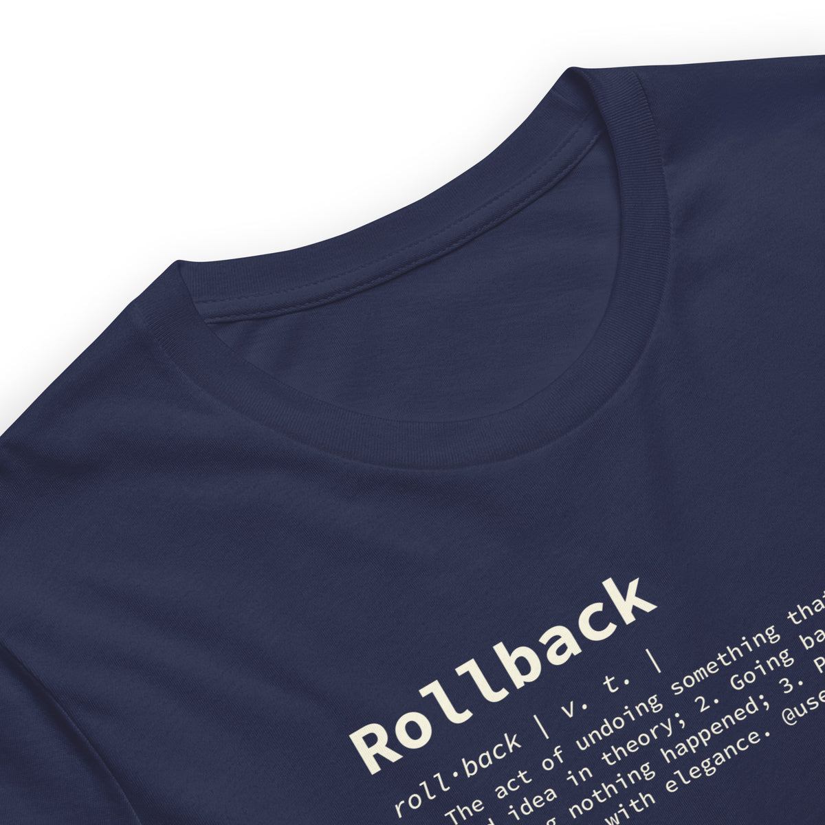 Rollback Definition - Unisex t-shirt