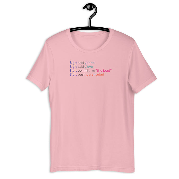 Git Dad Commit - Unisex t-shirt