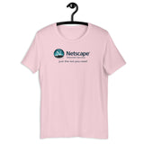 Netscape Internet Service  - Unisex t-shirt