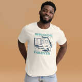Debugging Forever - Cat Edition - Unisex t-shirt