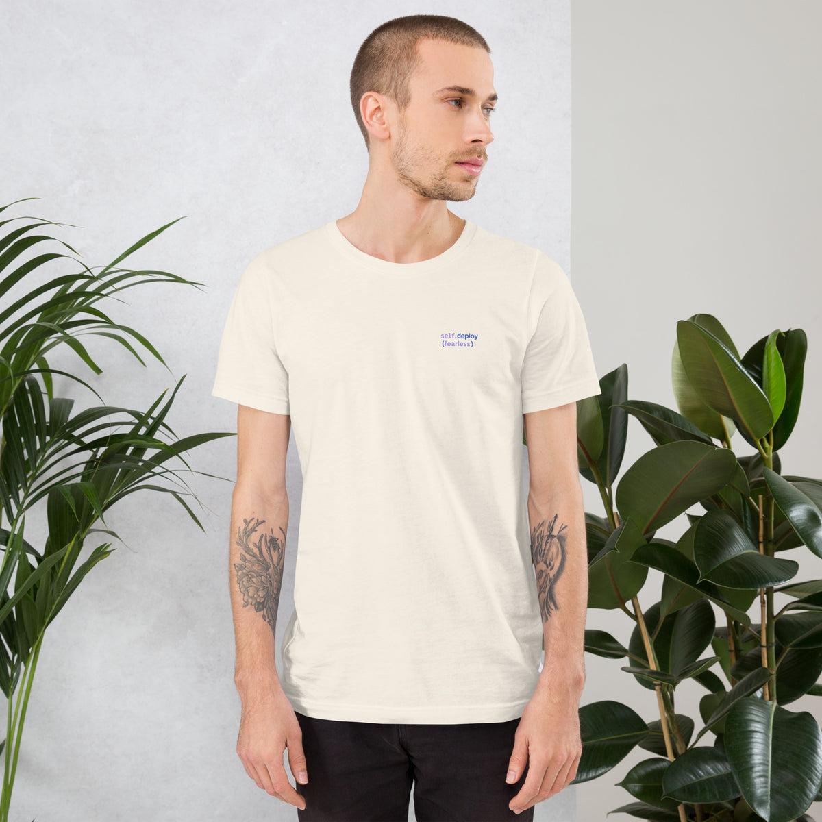 self.deploy(fearless) - Unisex t-shirt
