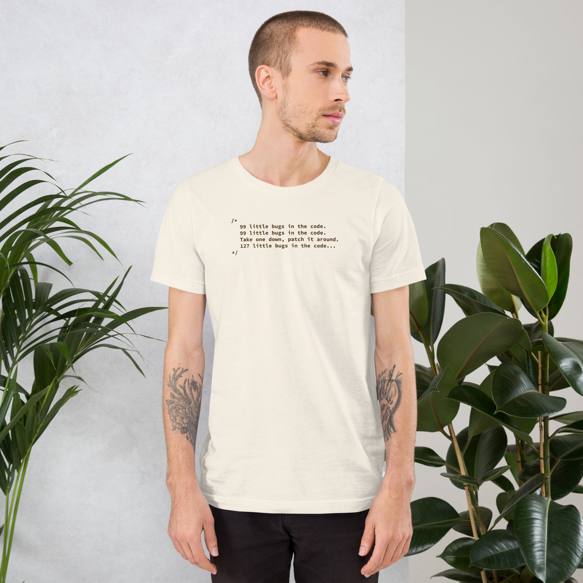 99 Little Bugs in the Code - Unisex t-shirt