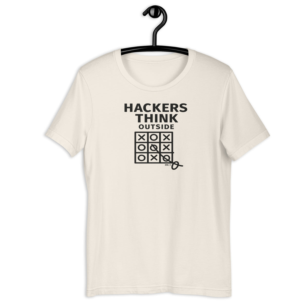 Hacker Think Outside - Unisex t-shirt