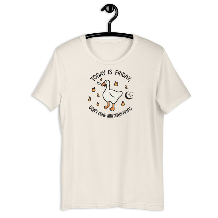 Friday Mode: No Deployments Tee - Unisex t-shirt