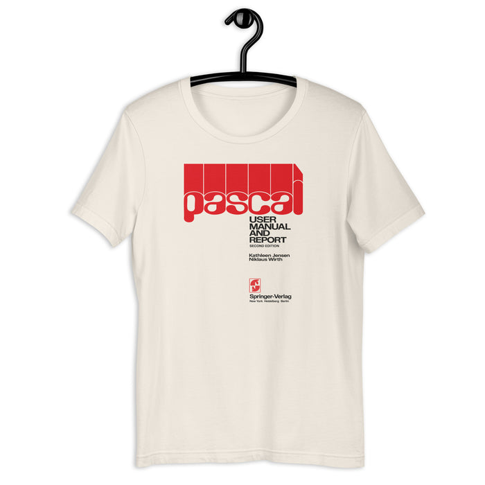 Pascal User Manual and Report - Unisex t-shirt