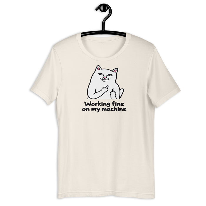Working Fine on My Machine - Unisex t-shirt