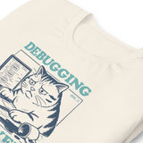 Debugging Forever - Cat Edition - Unisex t-shirt