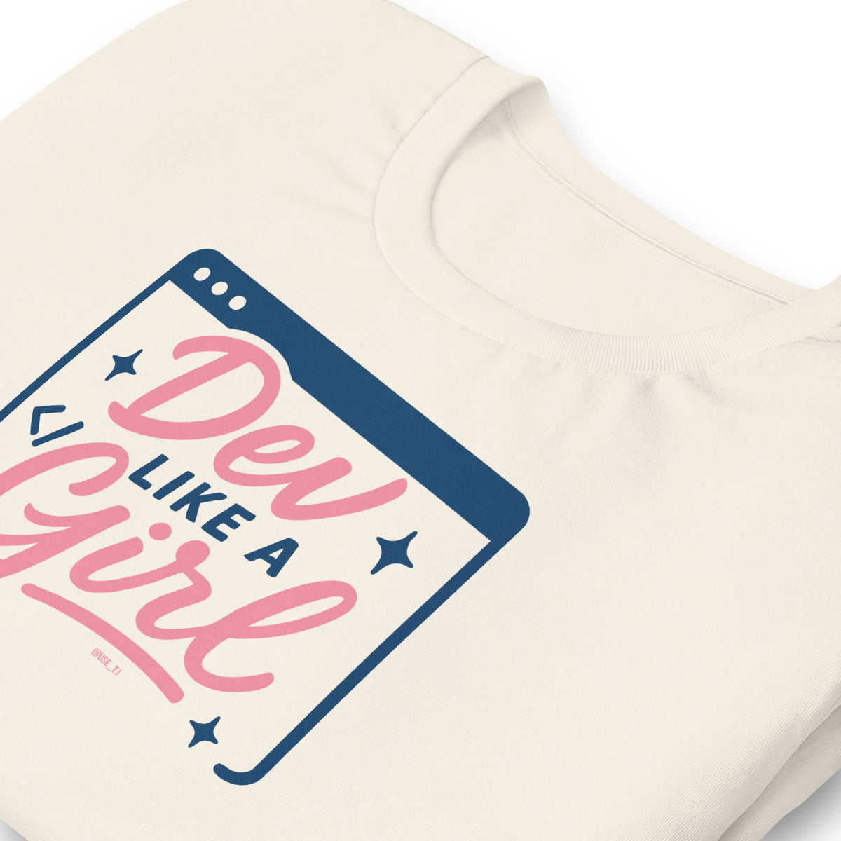 Dev Like a Girl - Unisex t-shirt