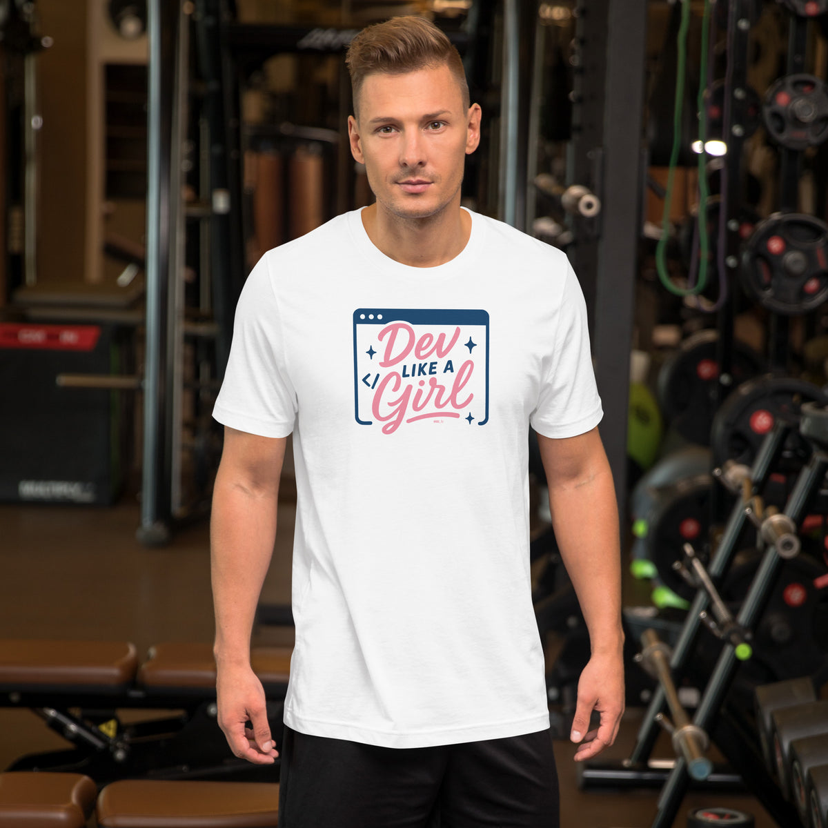 Dev Like a Girl - Unisex t-shirt