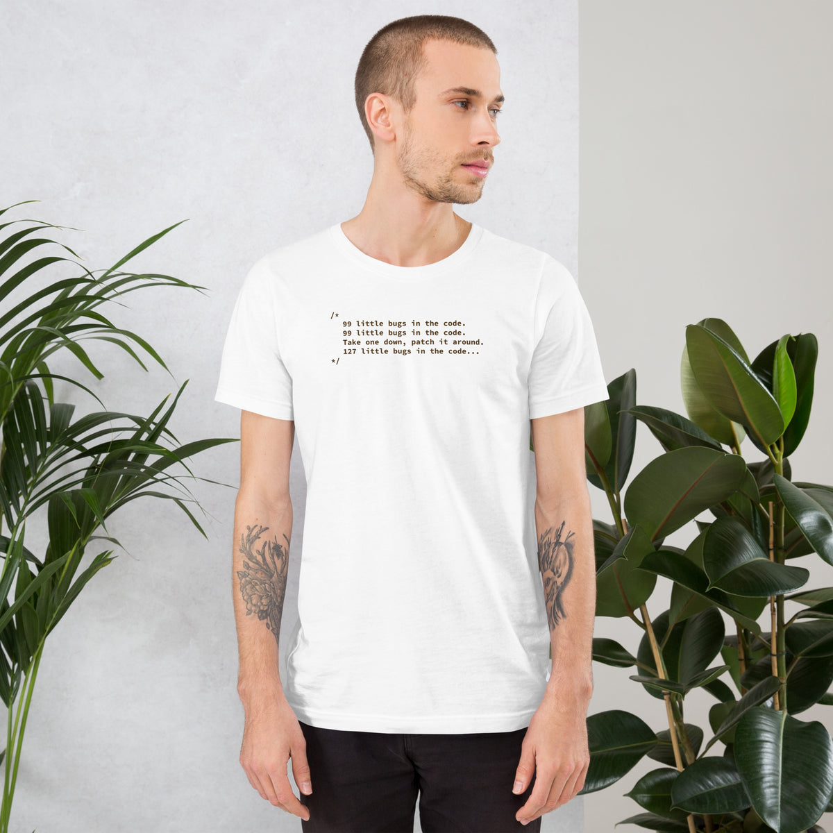 99 Little Bugs in the Code - Unisex t-shirt