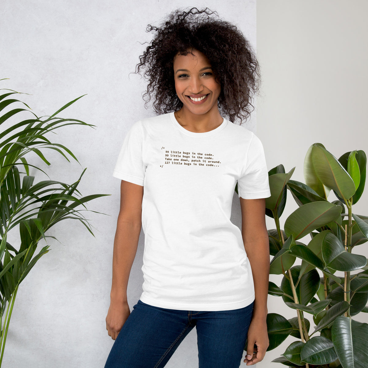 99 Little Bugs in the Code - Unisex t-shirt