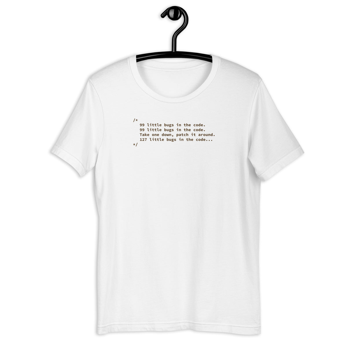 99 Little Bugs in the Code - Unisex t-shirt