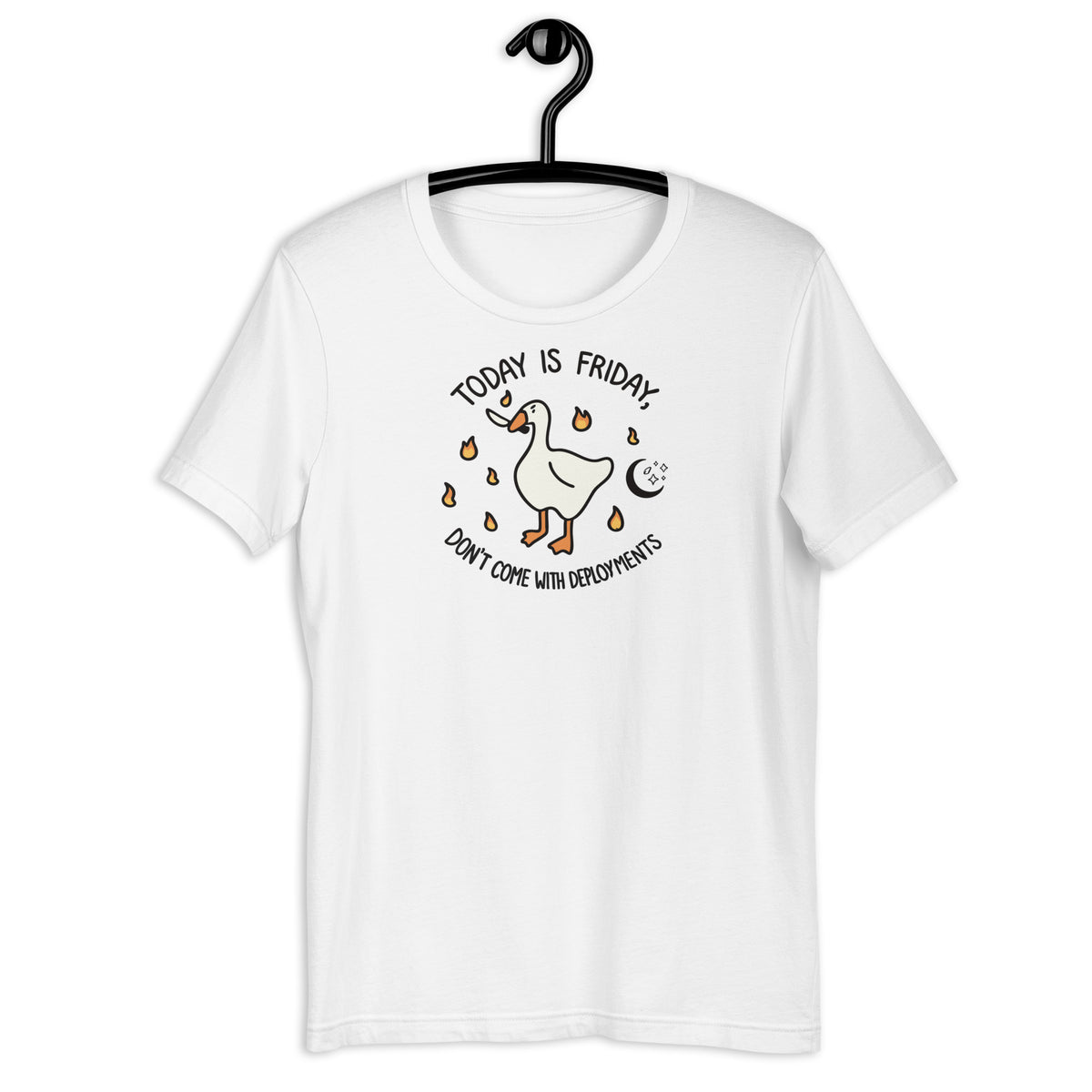 Friday Mode: No Deployments Tee - Unisex t-shirt